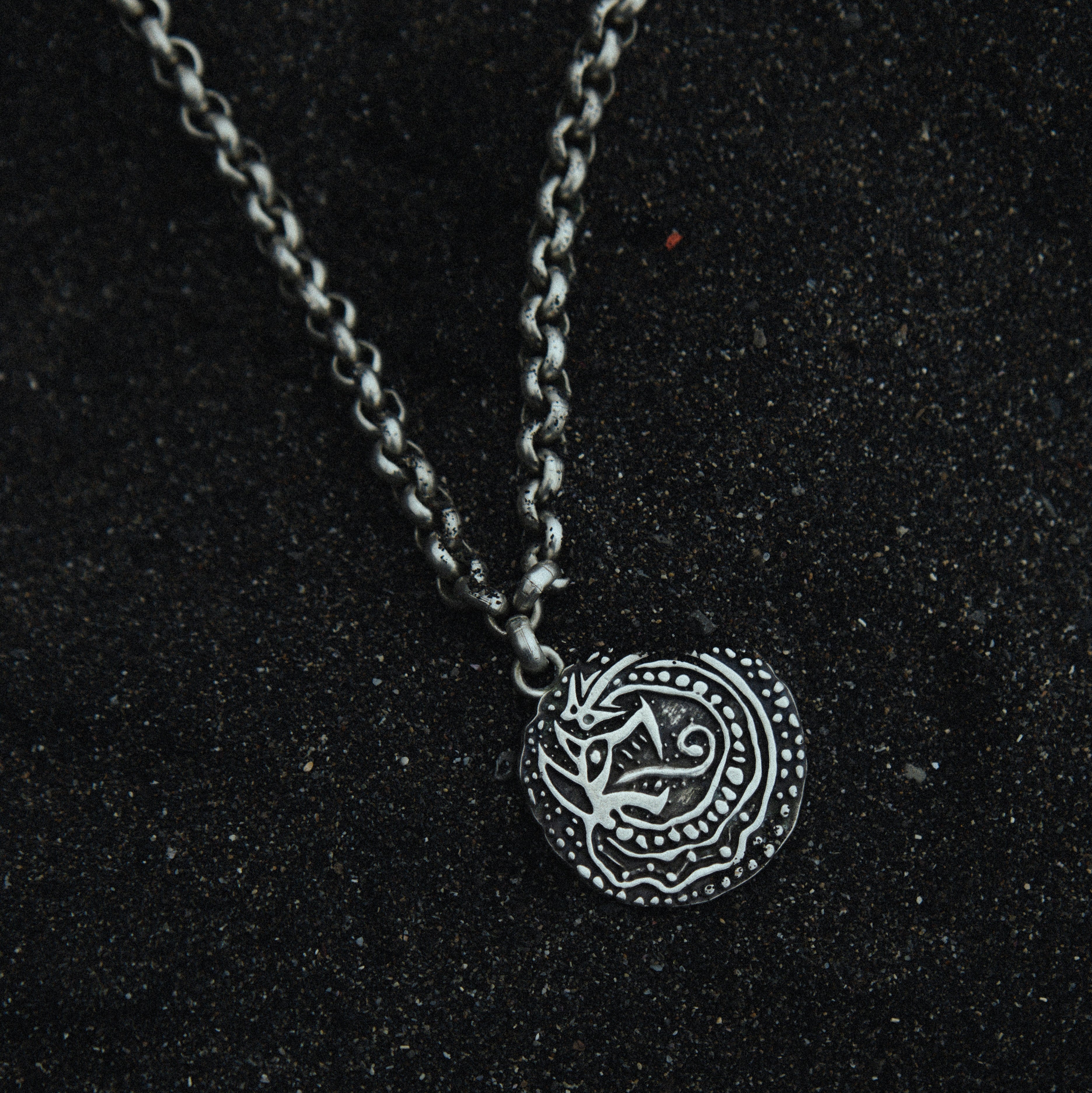 OLD COIN NECKLACE